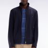 Eden Park Homme Men's Blouson Zippé Technique Bleu Marine