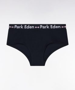 Eden Park Femme Men's Culotte Shorty En Coton Stretch Marine