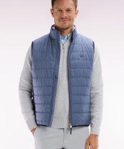 Eden Park Homme Men's Doudoune Sans Manches Grise