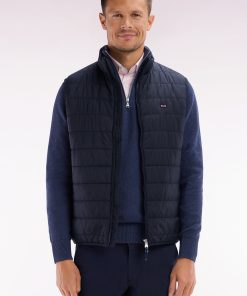 Eden Park Homme Men's Doudoune Sans Manches Marine