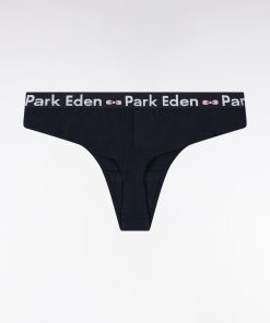 Eden Park Femme Men's Culotte Tanga En Coton Stretch Marine