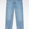 Eden Park Enfant Men's Jean 5 Poches En Denim Clair Coupe Droite