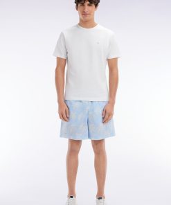 Eden Park Homme Men's Maillot De Bain Ciel Imprimé Palmiers