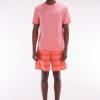 Eden Park Homme Men's Maillot De Bain Cerclé Corail