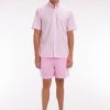 Eden Park Homme Men's Maillot De Bain Uni Rose Clair