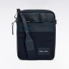 Eden Park Homme Accessoires Sac Besace En Toile Bleu Marine