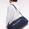 Homme Accessoires Sac De Sport Bleu Marine Logo Eden Park