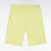Eden Park Enfant Men's Short En Molleton Coton Jaune Coupe Droite