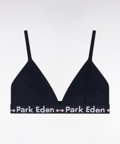 Eden Park Femme Men's Soutien-gorge En Coton Stretch Marine Élastique Siglé