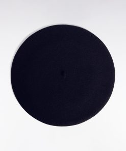 Eden Park Femme Accessoires Béret Uni En Laine Vierge Marine