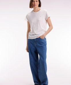 Eden Park Femme Men's Jean En Denim Brut Coupe Relaxed À Jambes Larges