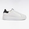 Eden Park Femme Chaussures Baskets Basses En Cuir Blanc