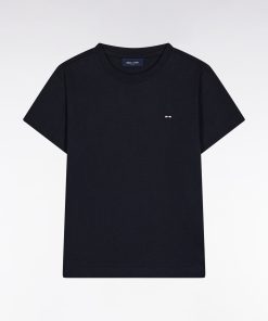 Eden Park Enfant Men's T-shirt Manches Courtes À Col Rond Marine