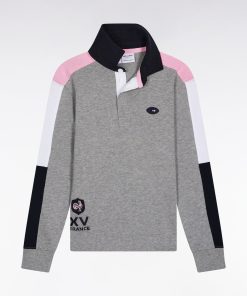 Eden Park Enfant Men's Maillot Manches Longues En Jersey Coton Tricolore Xv De France