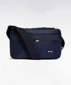 Eden Park Homme Accessoires Sacoche En Nylon Marine