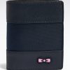 Eden Park Homme Accessoires Portefeuille Format Français En Grippy Bimatière Marine