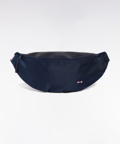 Eden Park Homme Accessoires Besace Banane En Nylon Marine