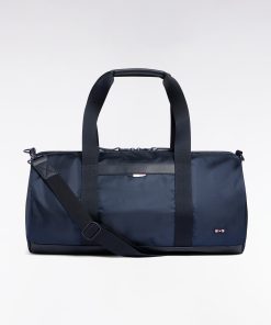 Eden Park Homme Accessoires Sac De Sport En Nylon Marine