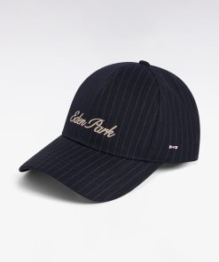 Femme Accessoires Casquette En Coton À Rayures Italienne Et Broderie Eden Park