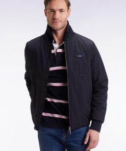 Eden Park Homme Men's Blouson Starter Zippé Marine