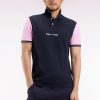 Eden Park Homme Men's Polo À Manches Courtes Bicolore Marine