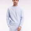 Eden Park Homme Men's Sweatshirt À Col Rond En Coton Ciel Coupe Droite