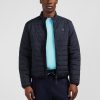 Eden Park Homme Men's Doudoune Légère À Manches Longues Bleu Foncé