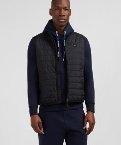 Eden Park Homme Men's Doudoune Sans Manches Noir