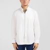 Eden Park Homme Men's Chemise Blanche Unie En Coton