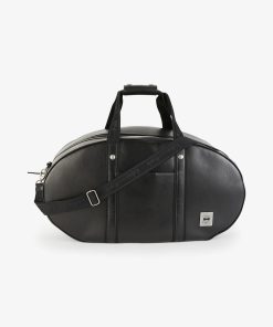 Eden Park Homme Accessoires Sac De Voyage Ovale Noir En Cuir