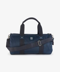 Eden Park Homme Accessoires Sac De Sport Polochon Bleu Foncé