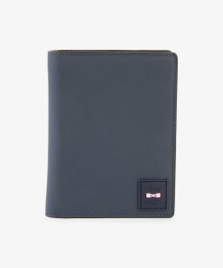 Eden Park Homme Accessoires Portefeuille Passeport Gomme Bleu Foncé