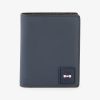 Eden Park Homme Accessoires Portefeuille Format Français Gomme Bleu Foncé
