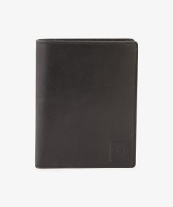 Eden Park Homme Accessoires Portefeuille Passeport En Cuir Noir