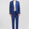 Eden Park Homme Men's Costume Regular En Laine Bleu