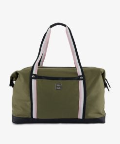 Eden Park Homme Accessoires Sac De Voyage En Tissu Kaki